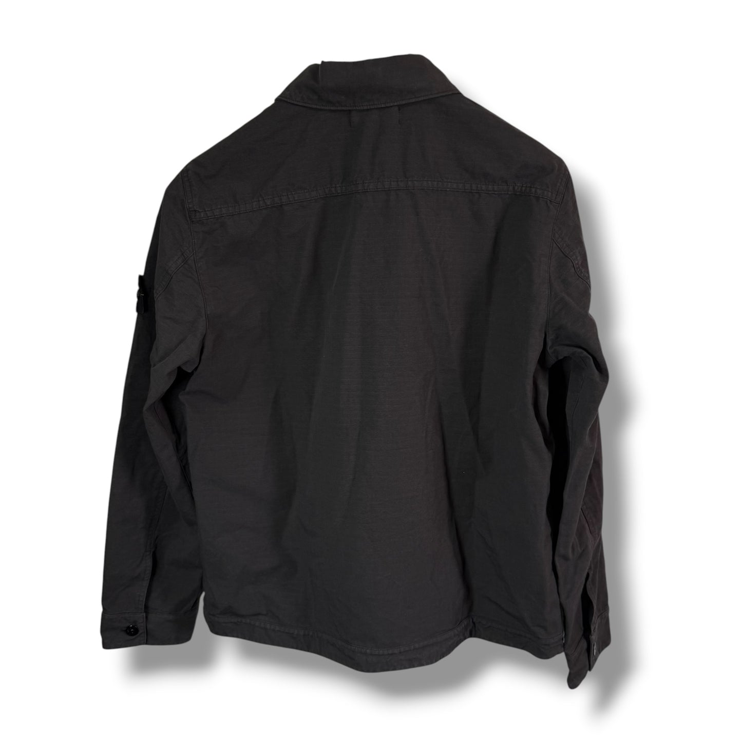 Stone Island Ripstop Overshirt (L, 22.5”)