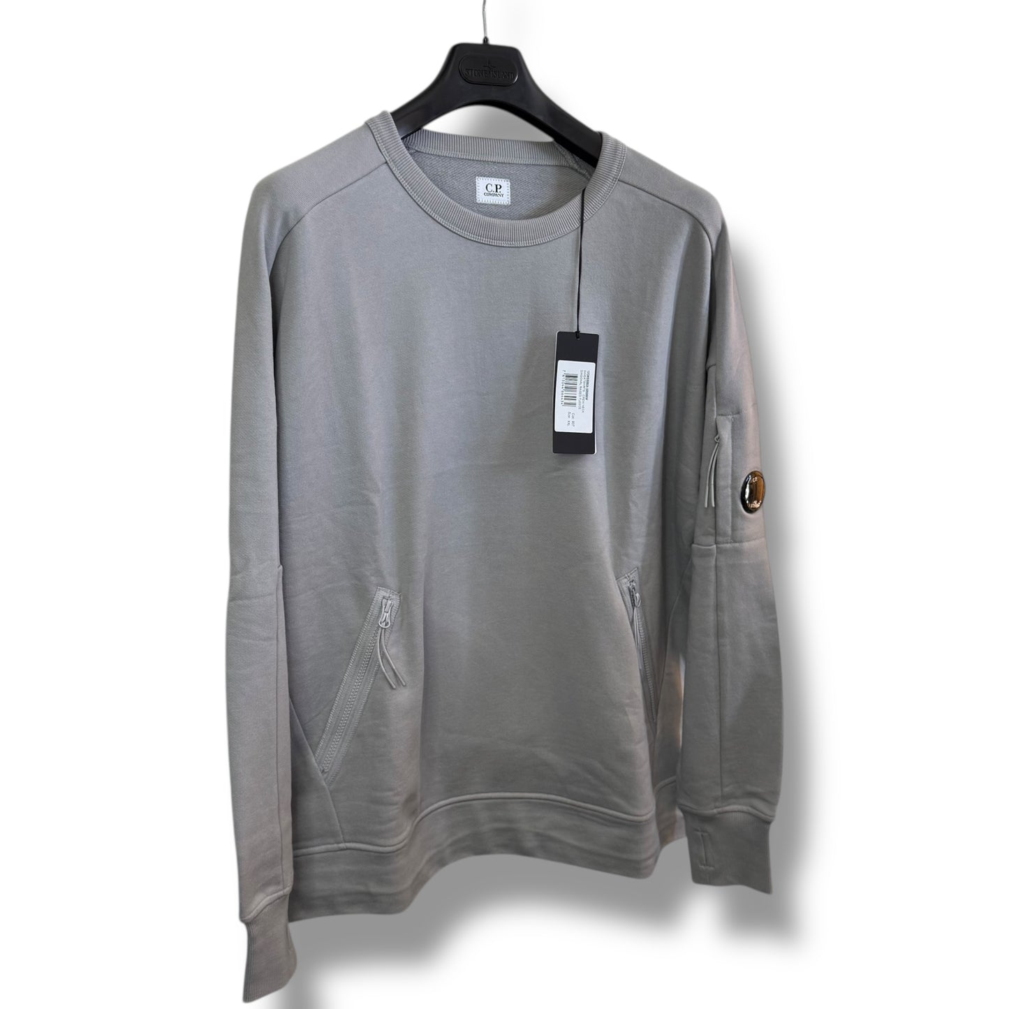 CP Company Zip Crewneck (XXL, 25”)