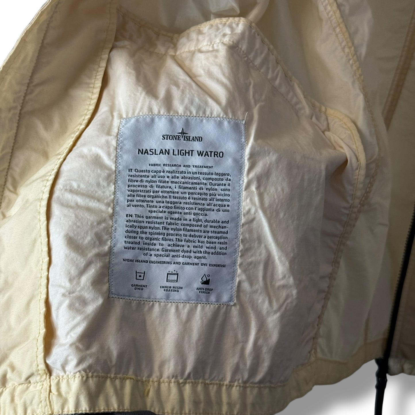 Stone Island Naslan Light Watro (M, 21.5”)