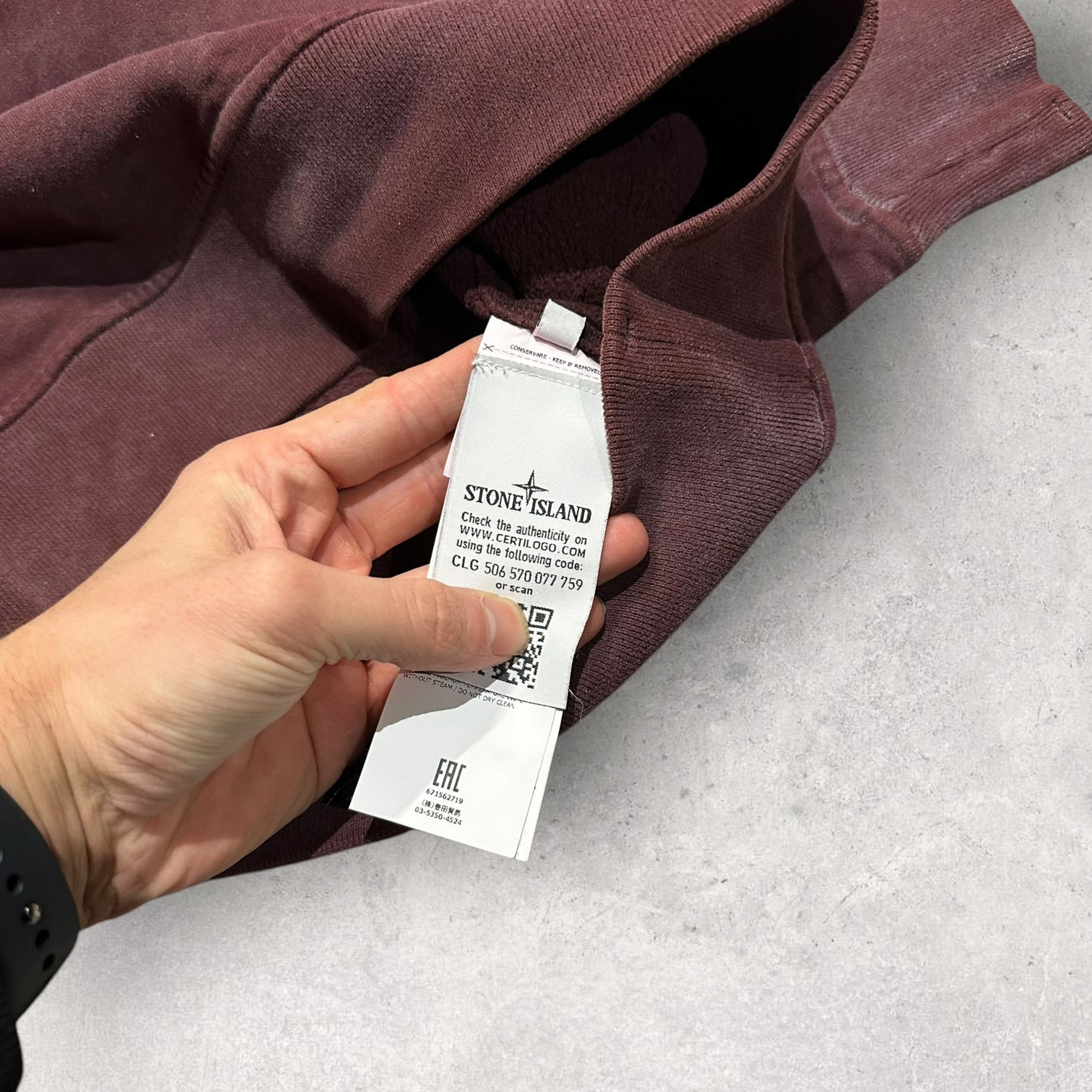 Stone Island Frost Sweatshirt (S 20”)