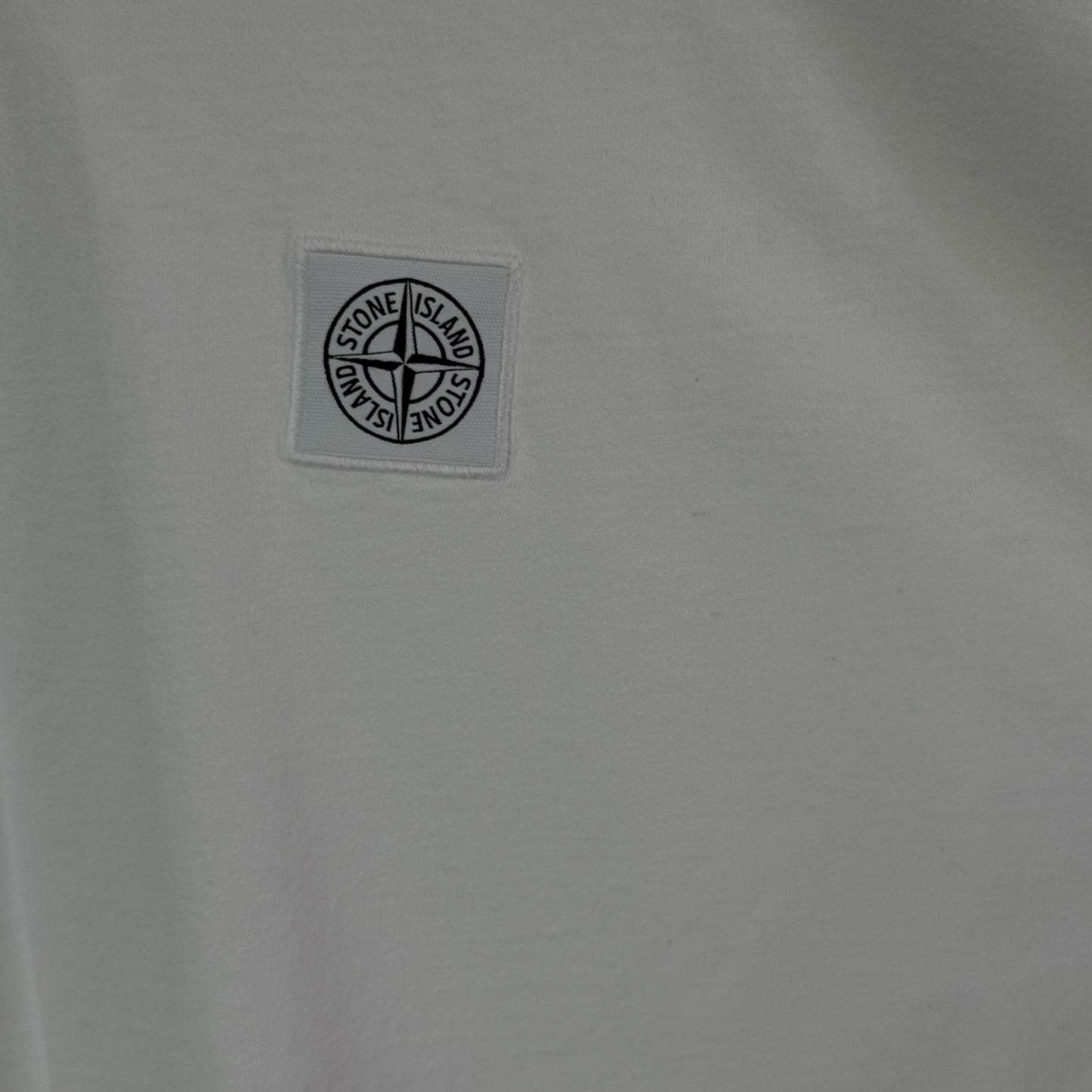Stone Island Combed Organic Patch T-Shirt (L, 23.5”)