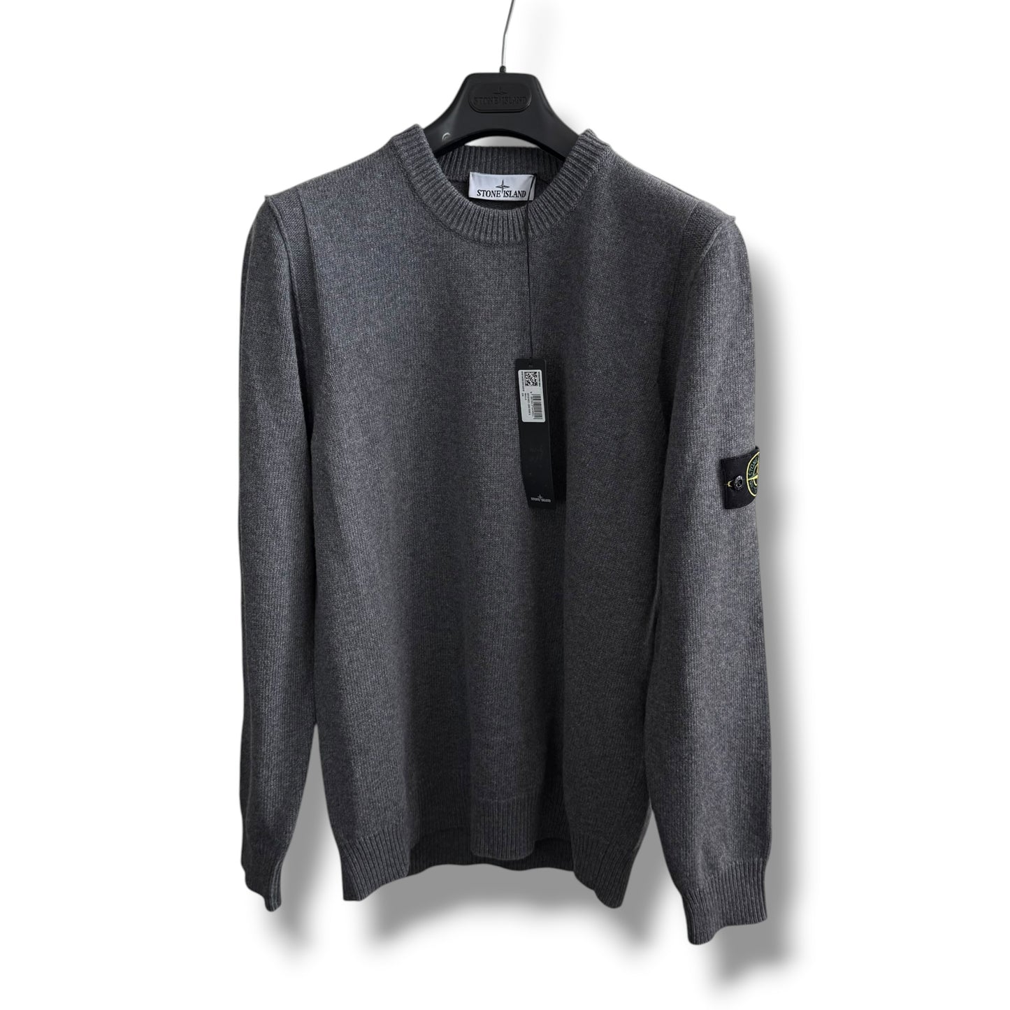 Stone Island Chunky Wool Crewneck Sweatshirt (XL, 23”)