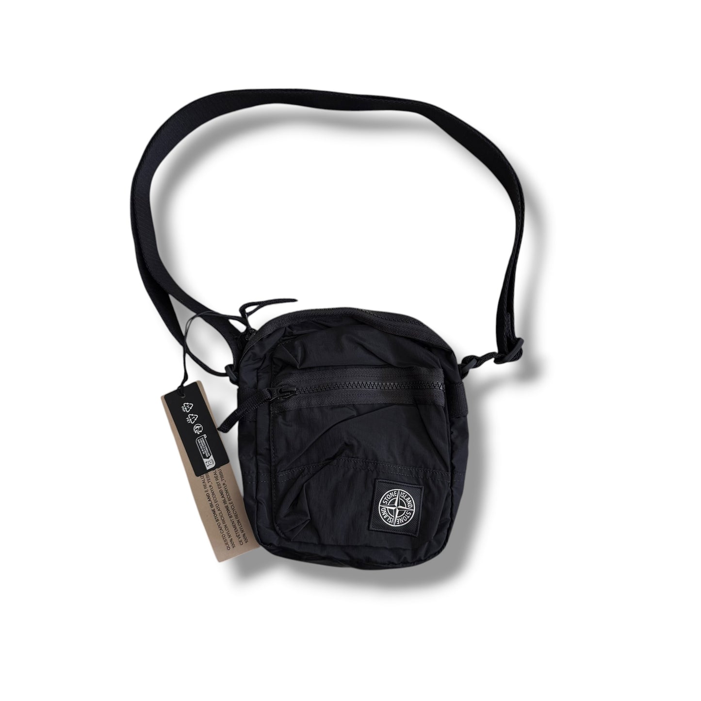 Stone Island Cross Body Bag (Black)
