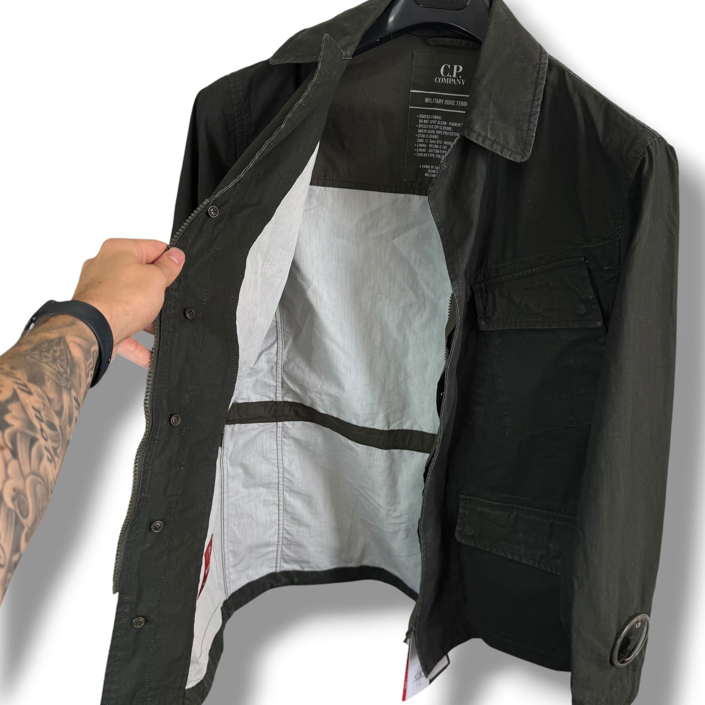 C.P. Company 50 Fili La Mille Watchviewer Jacket (S, 21”)