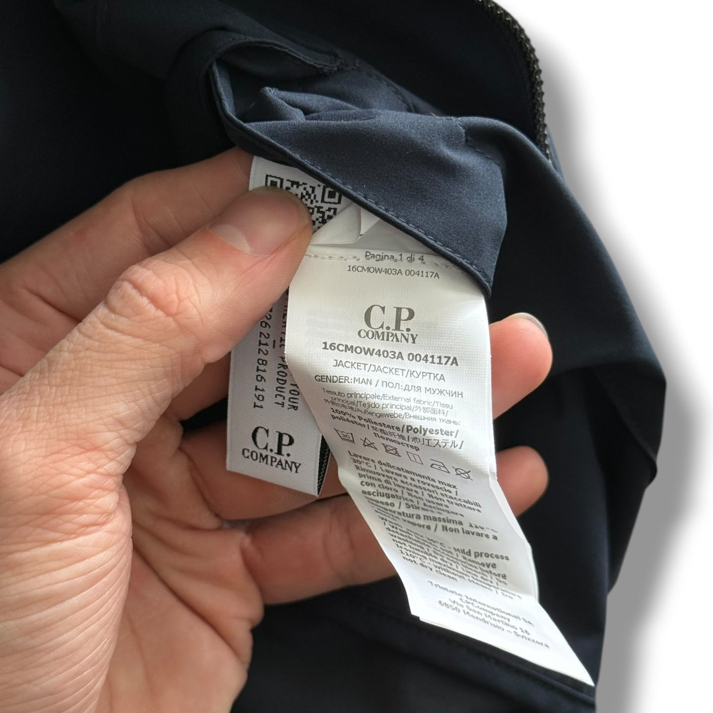 CP Company Pro Tek Windbreaker (50, 22.3”)
