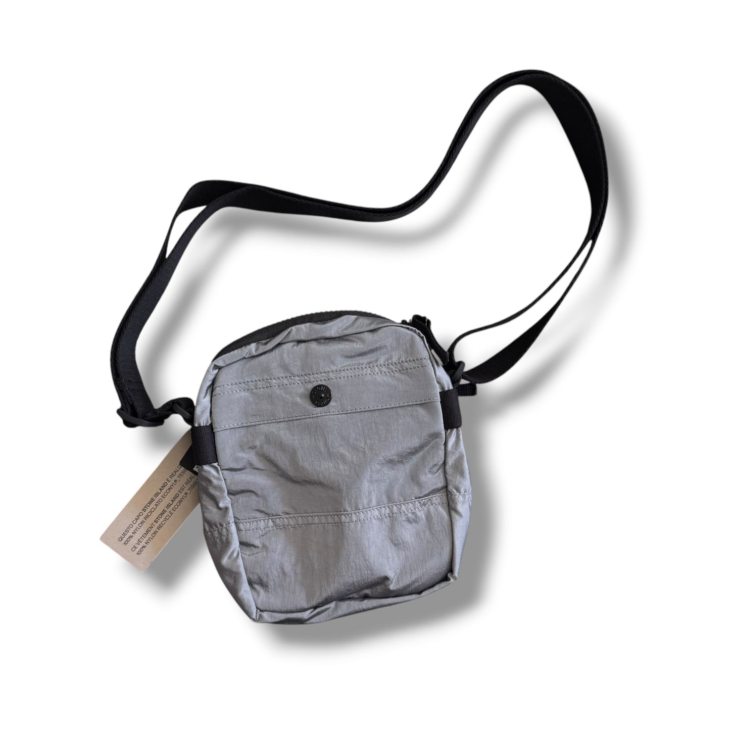 Stone Island Cross Body Bag (Grey)