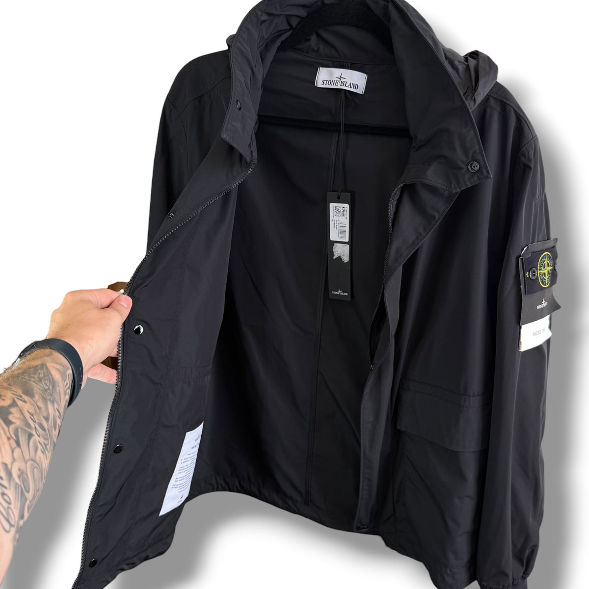 Stone Island Micro Twill (L, 23.5”)