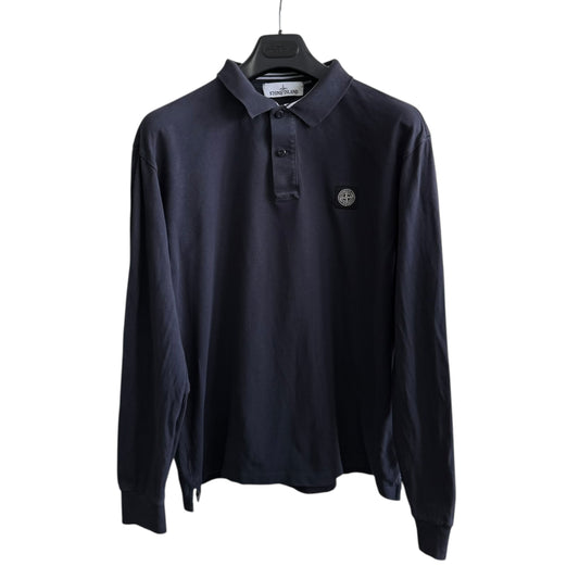 Stone Island Navy Polo (XL, 24”)