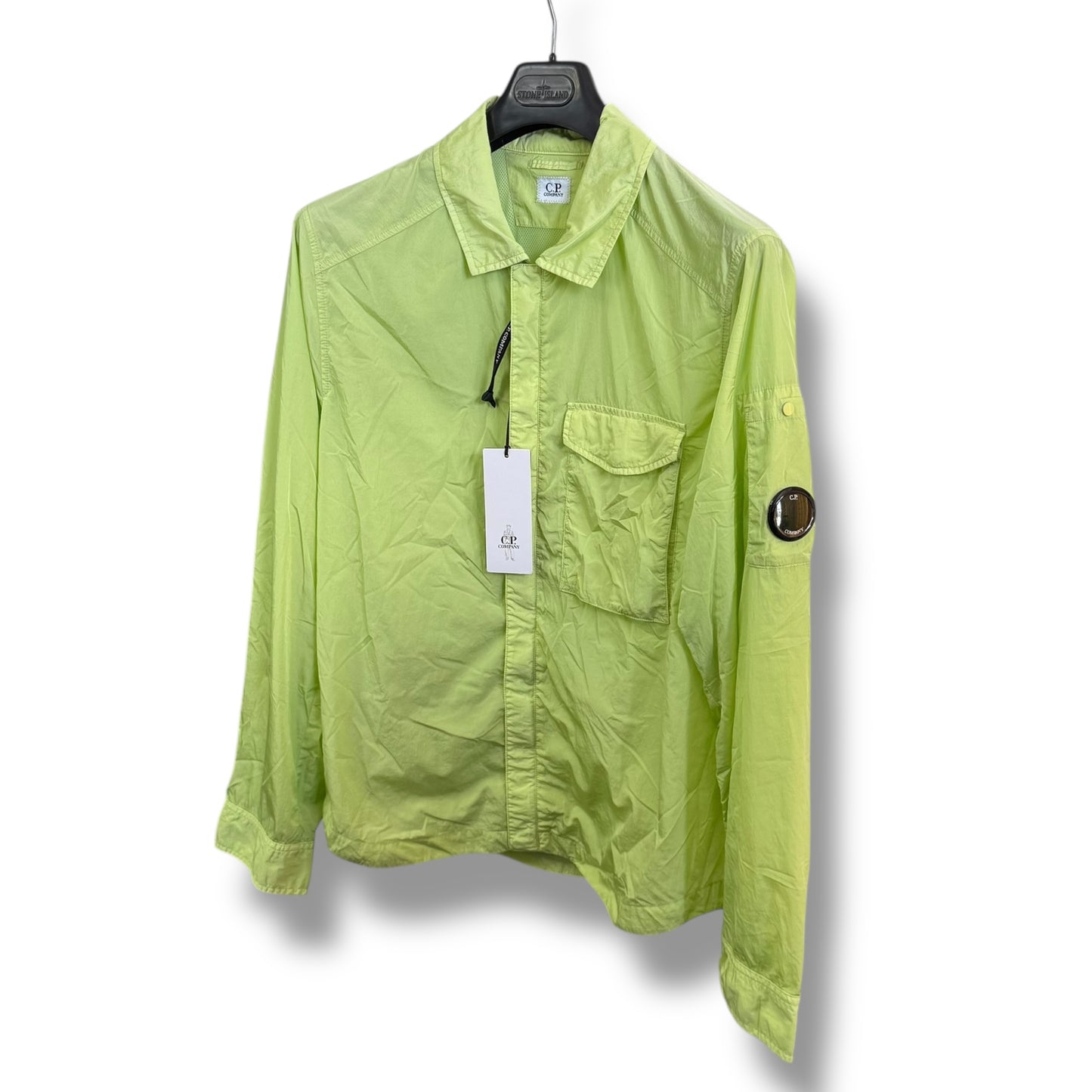 CP Company Chrome-R Overshirt (L, 22.5”)