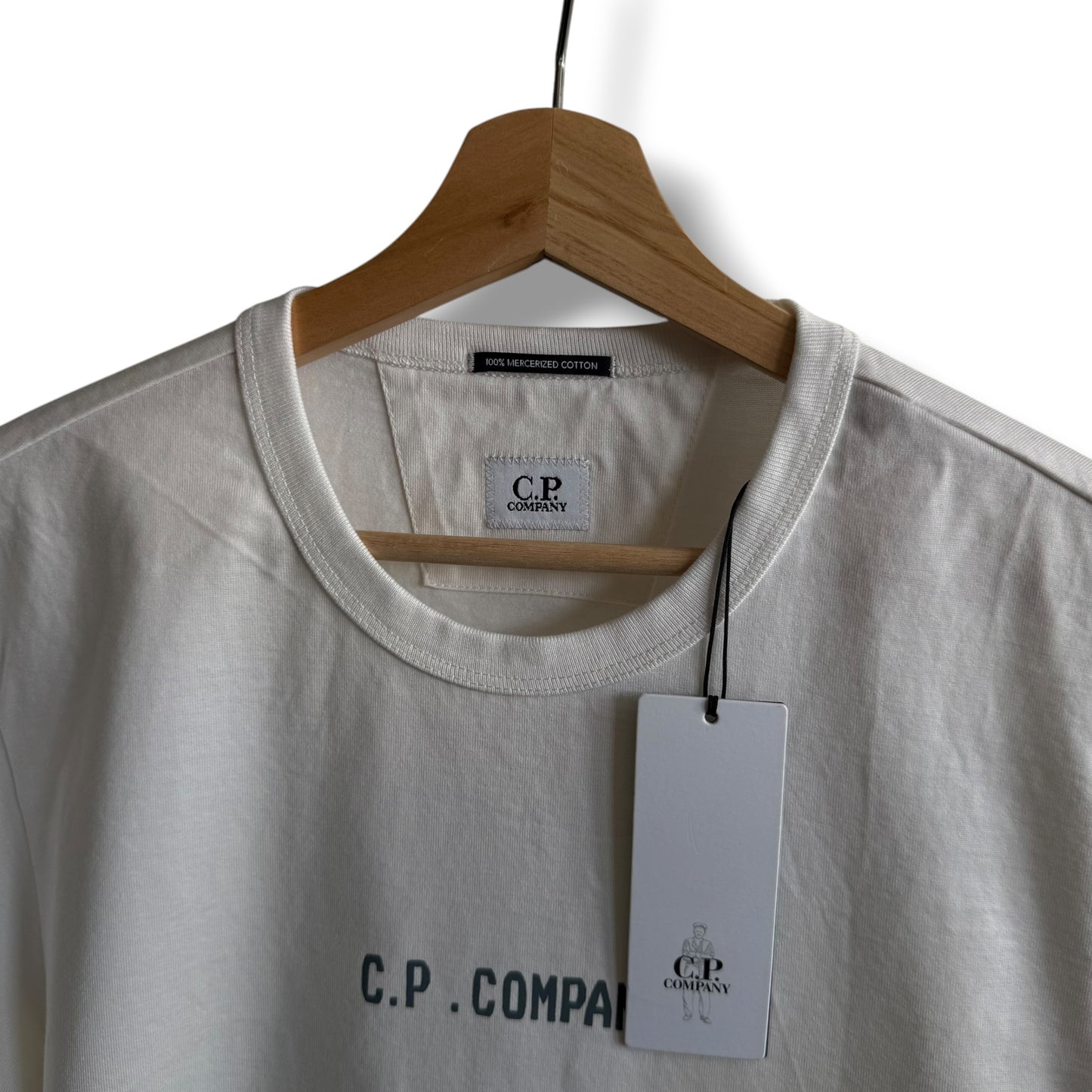 CP Company Mercerized Cotton T-Shirt (M, 21”)