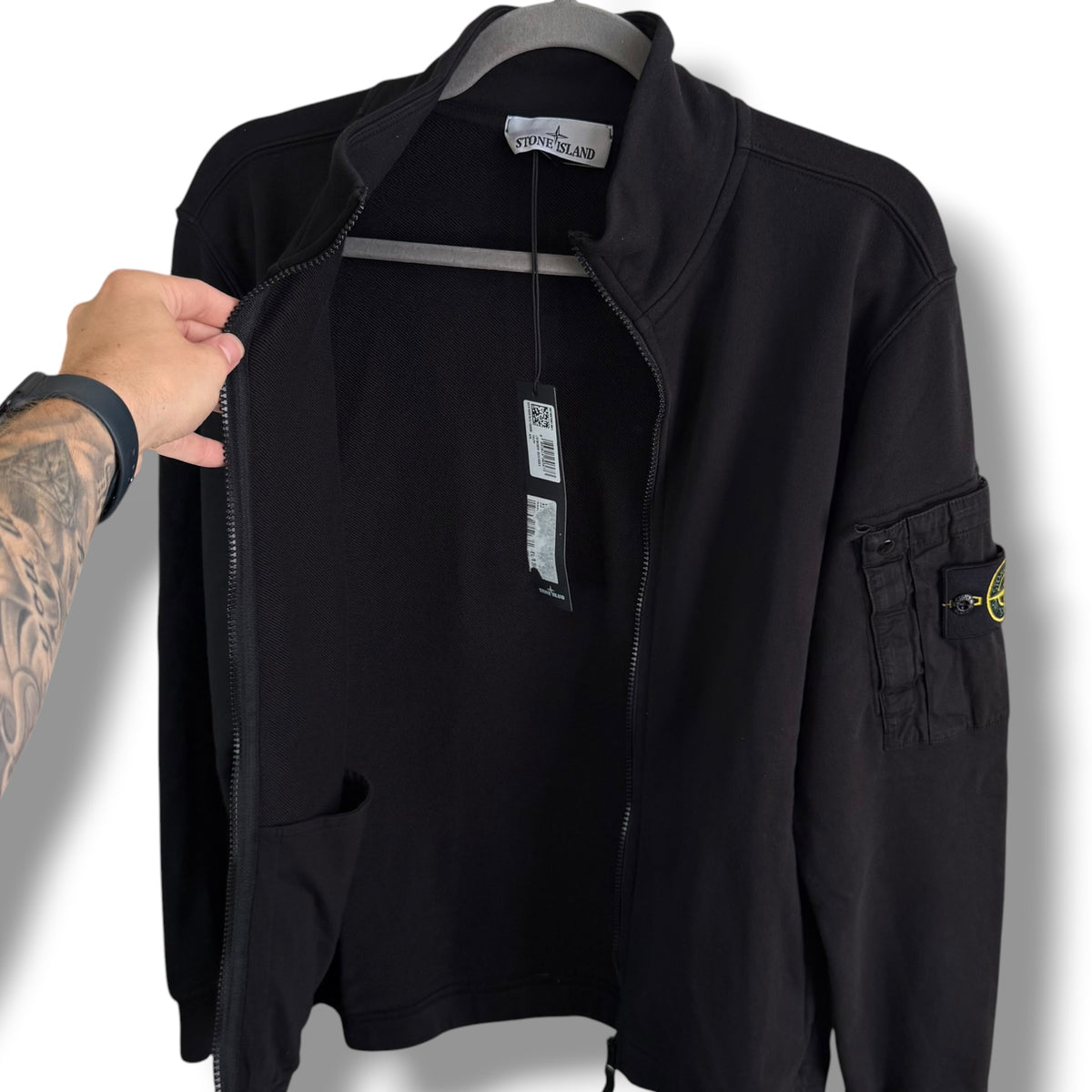 Stone Island Full Zip (S, 21”)