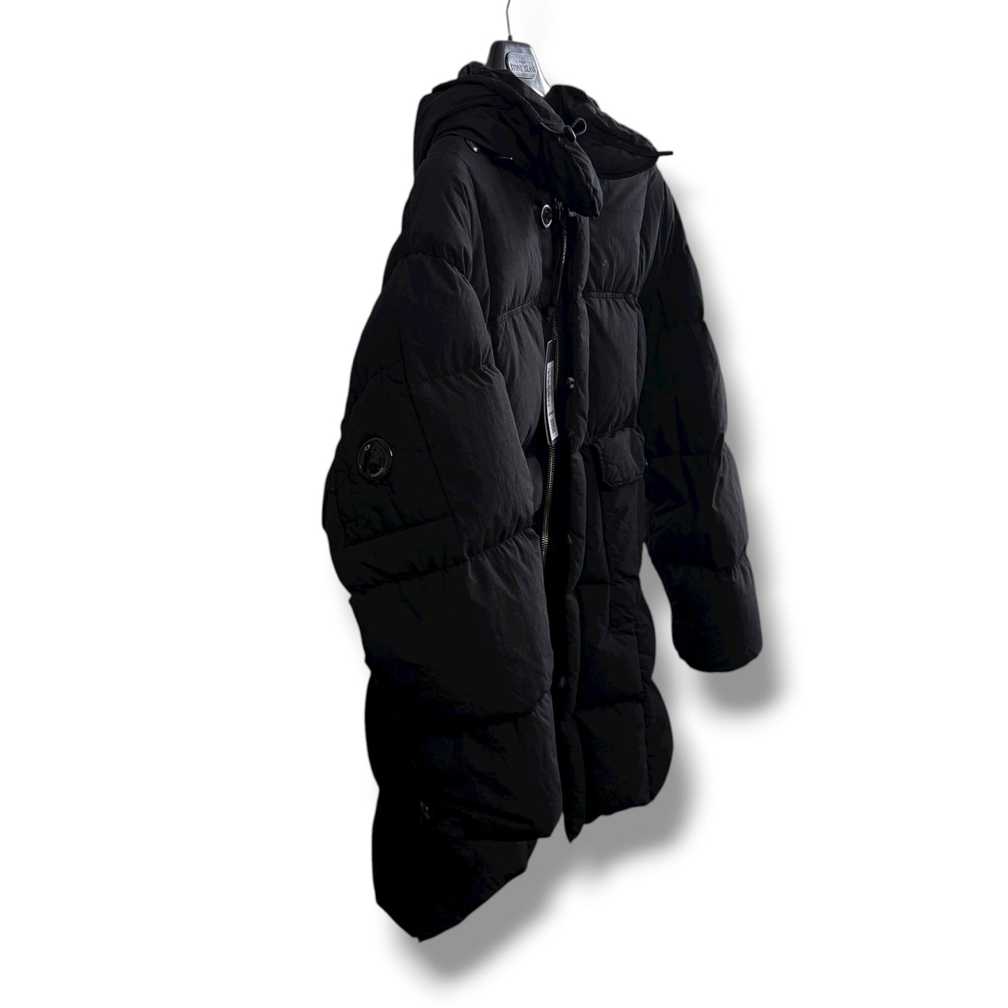 CP Company Flatt Nylon 3/4 Puffer (XL, 26”)