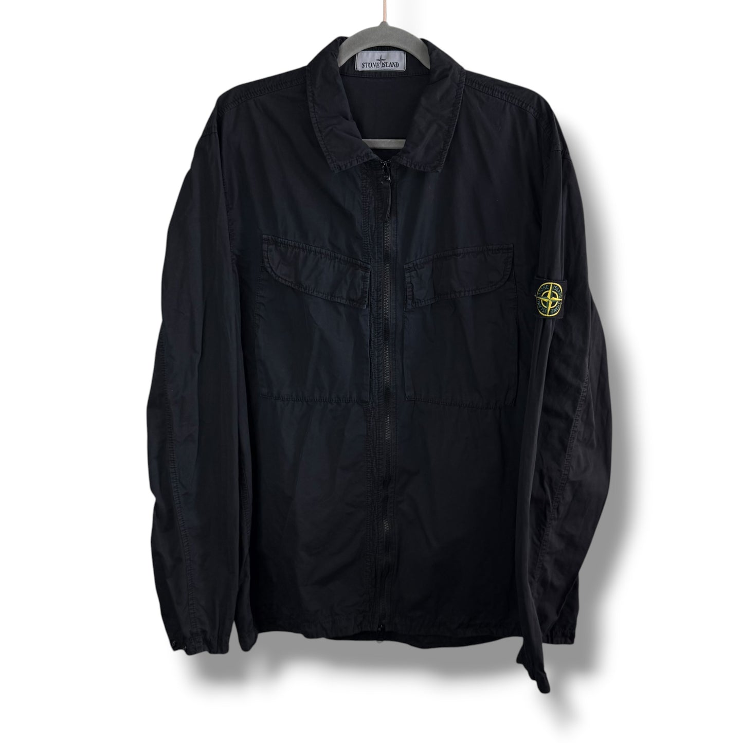 Stone Island Double Pocket Overshirt (XXL, 24.5”)